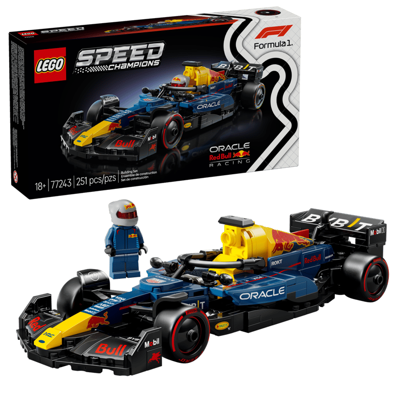 LEGO Speed Champions Oracle Red Bull Racing RB20 F1® Race Car (77243)
