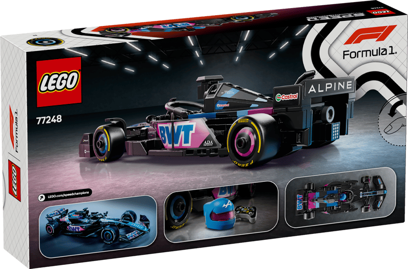 LEGO Speed Champions BWT Alpine F1® Team A524 Race Car (77248)