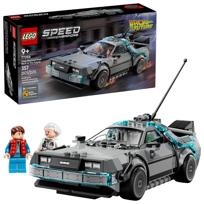 LEGO Speed Champions Time Machine from Back to the Future (77256)
