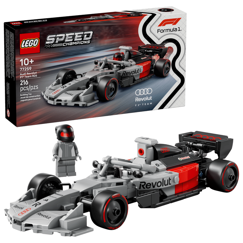 LEGO Speed Champions Audi Revolut F1 Team R26 Race Car (77259)