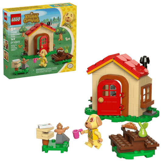 LEGO Animal Crossing Goldie's Cozy House (77058)