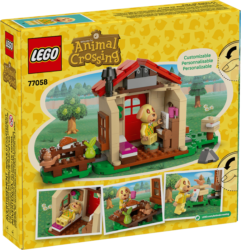 LEGO Animal Crossing Goldie's Cozy House (77058)