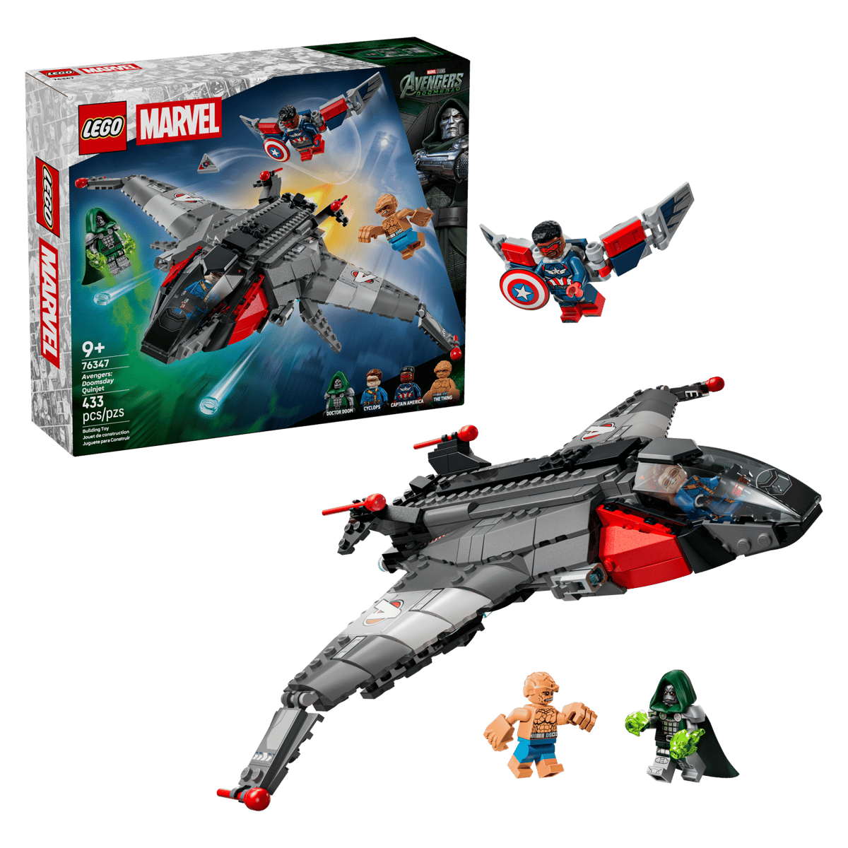 LEGO Avengers: Doomsday Quinjet (76347)