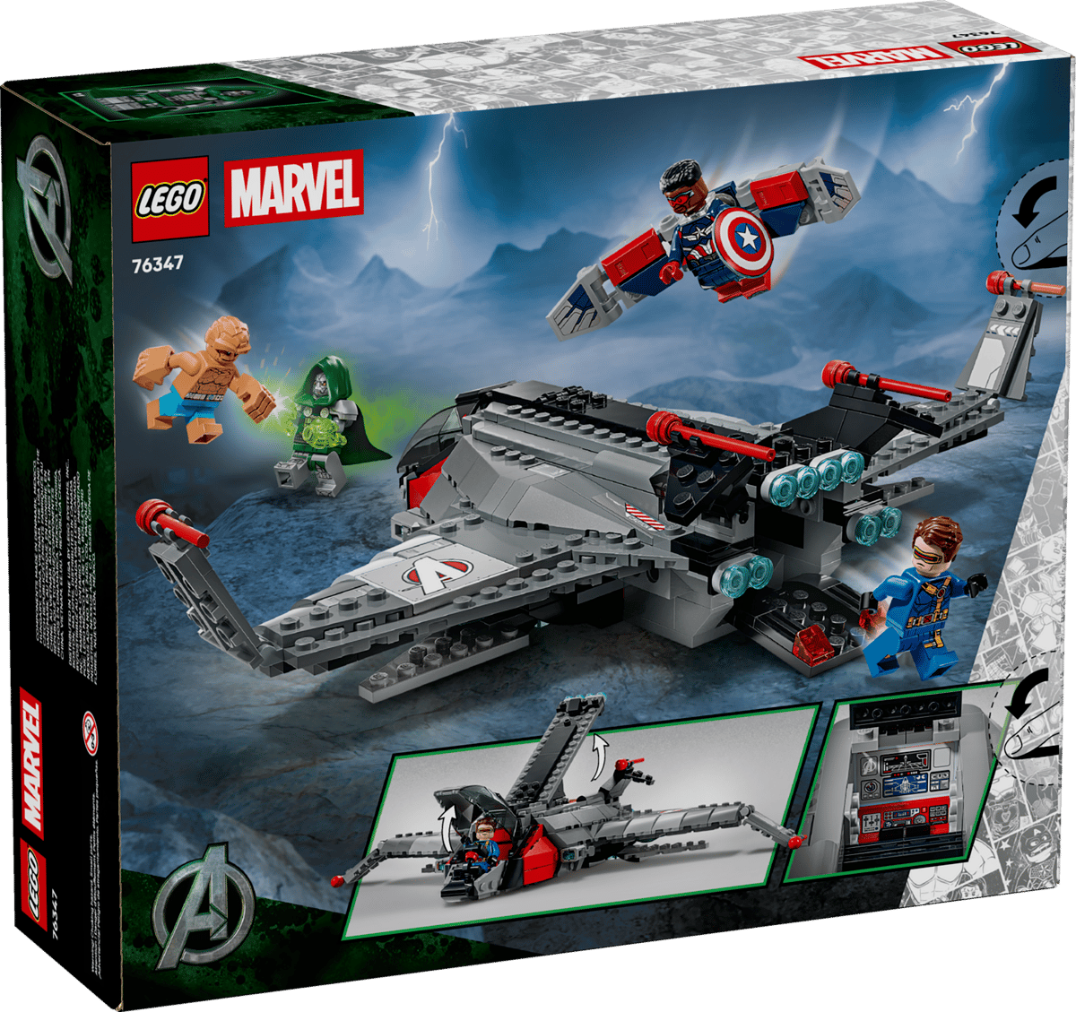 LEGO Avengers: Doomsday Quinjet (76347)