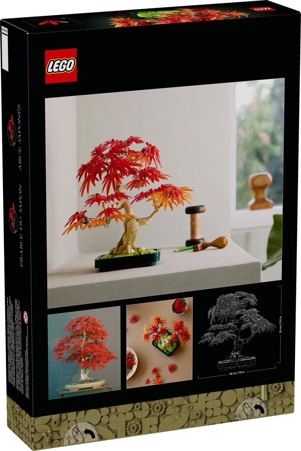 LEGO Botanicals Japanese Red Maple Bonsai Tree (10348)