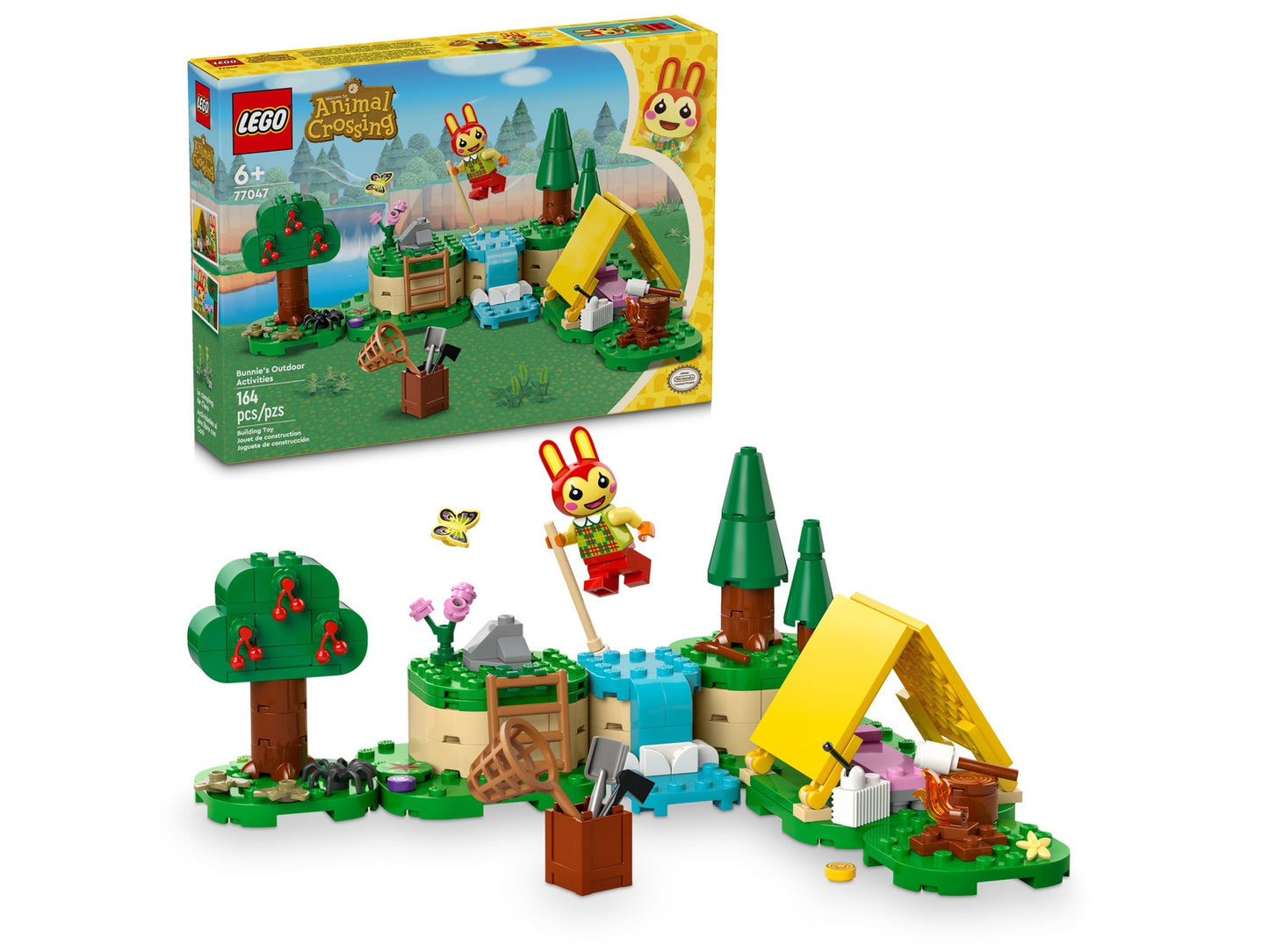 LEGO Animal Crossing Bunnie's Outdoor Activities (77047)
