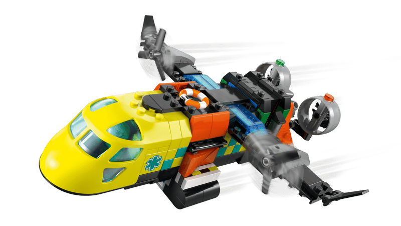 LEGO City Airplane, Service Truck & Helicopter (60505)