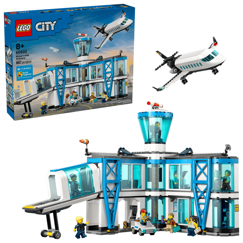 LEGO City Airport with Airplane (60502)