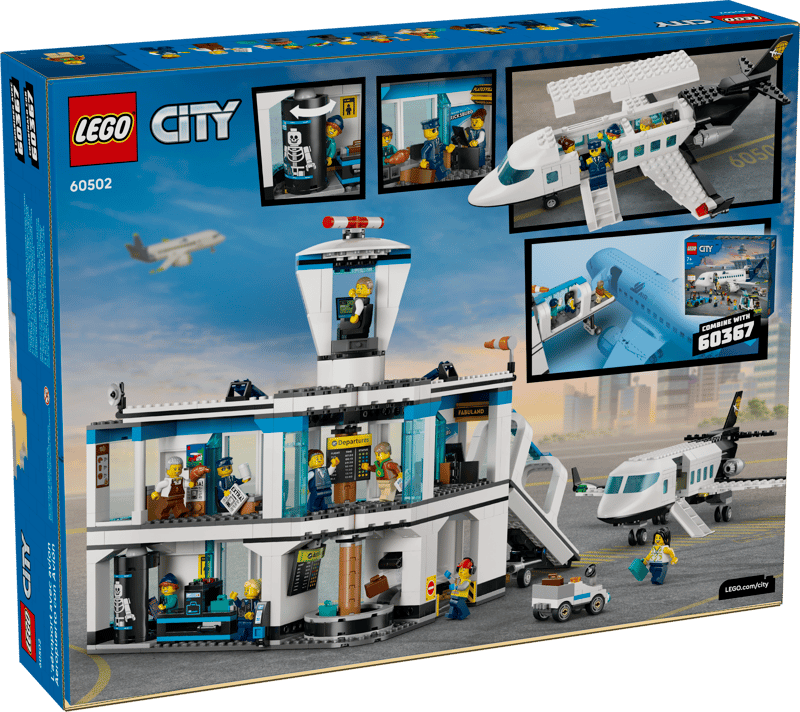 LEGO City Airport with Airplane (60502)