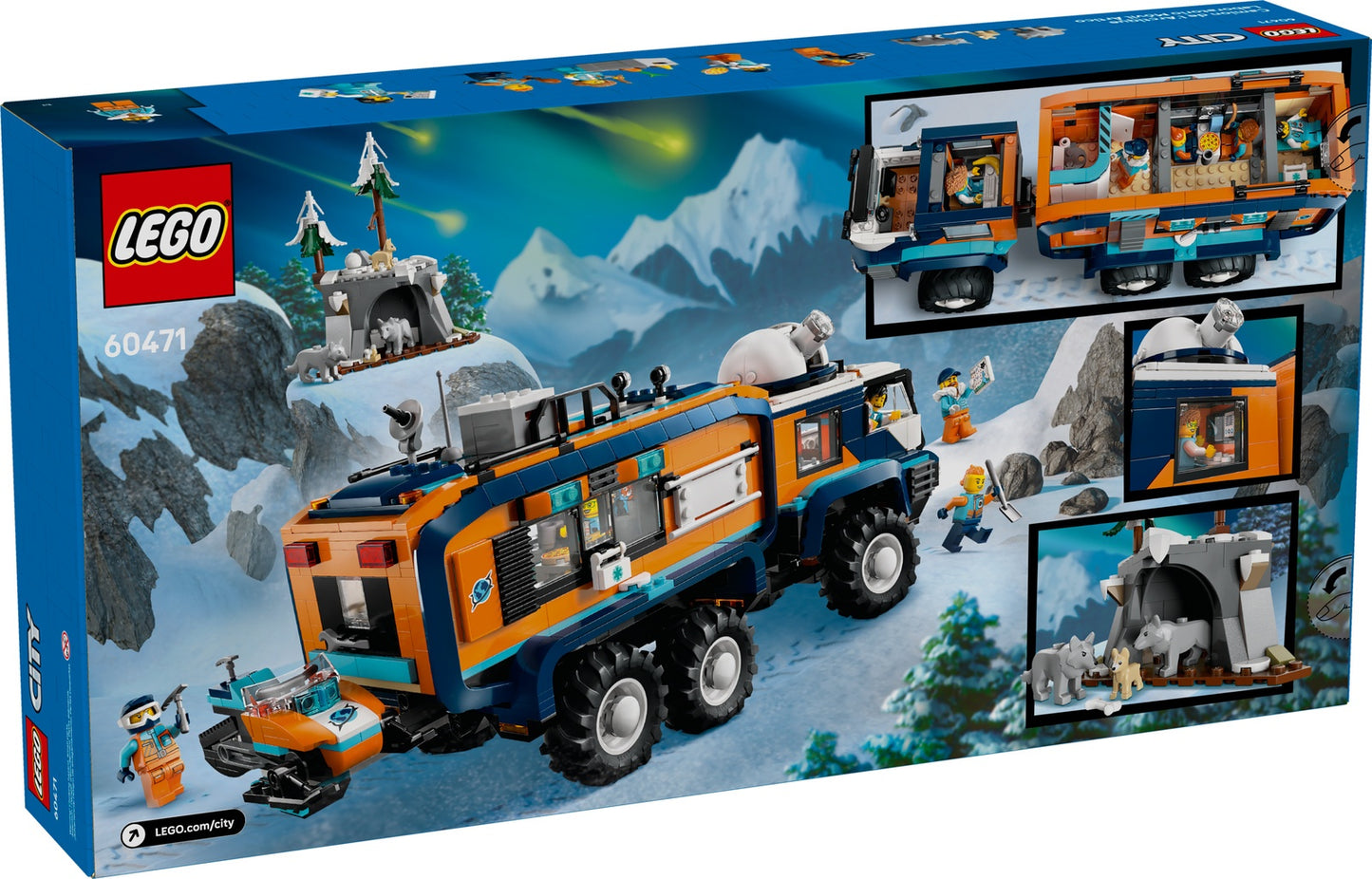 LEGO City Arctic Explorer Science Lab Truck (60471)