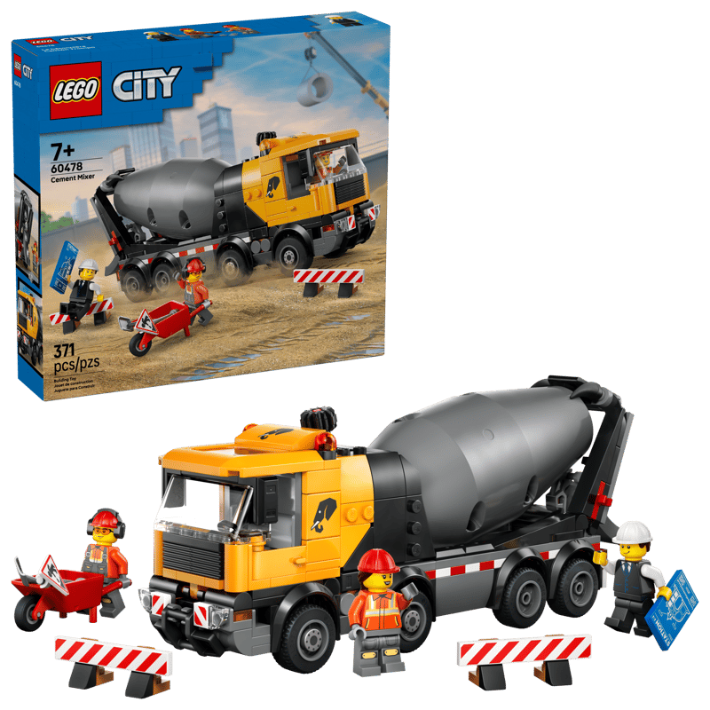 LEGO City Cement Mixer (60478)