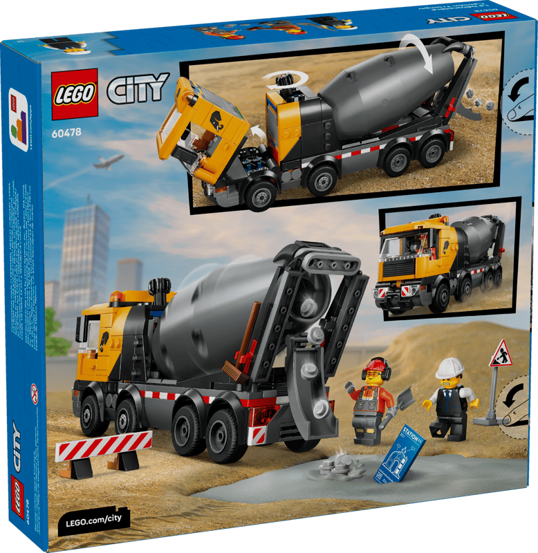 LEGO City Cement Mixer (60478)