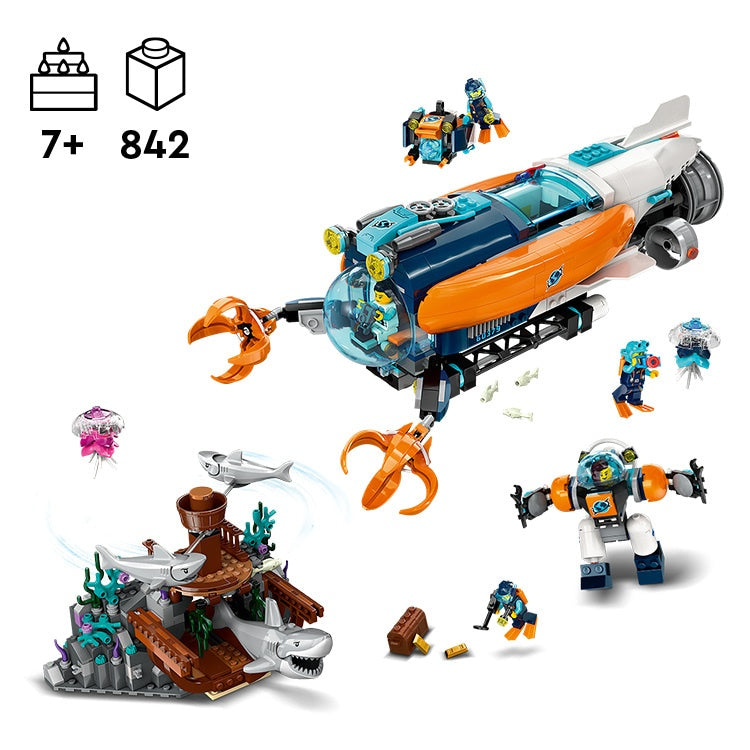LEGO City Exploration Deep Sea Explorer Submarine (60379)