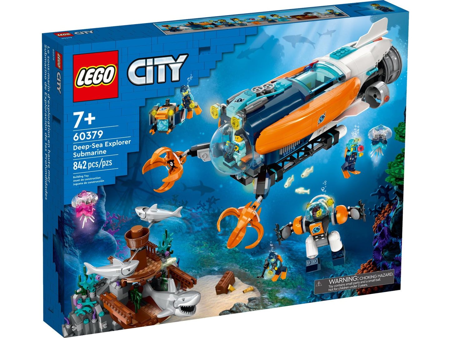 LEGO City Exploration Deep Sea Explorer Submarine (60379)