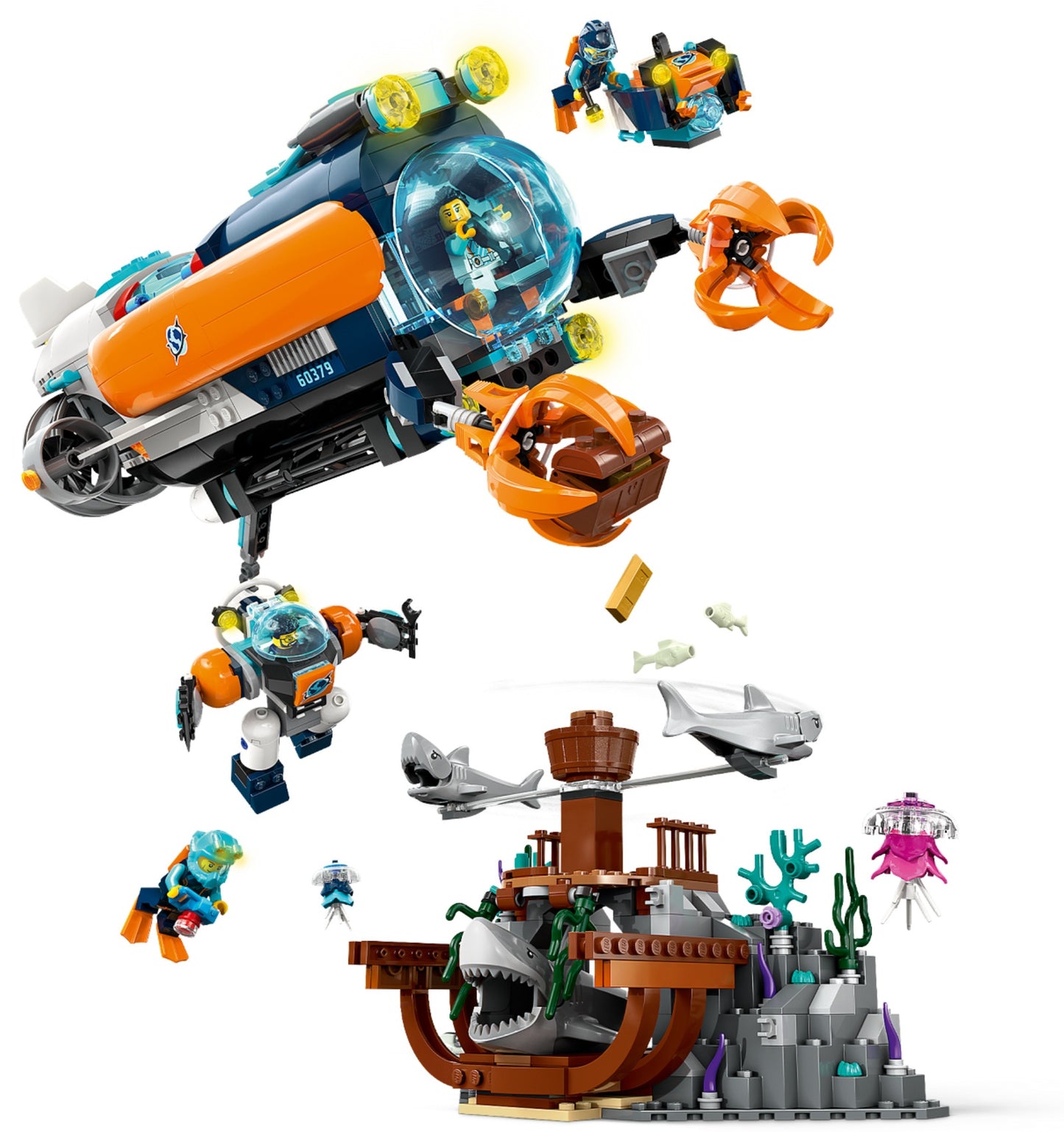 LEGO City Exploration Deep Sea Explorer Submarine (60379)