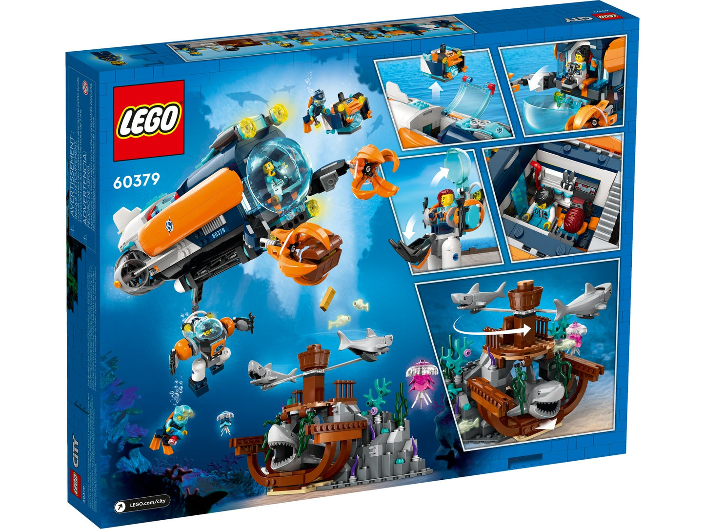 LEGO City Exploration Deep Sea Explorer Submarine (60379)
