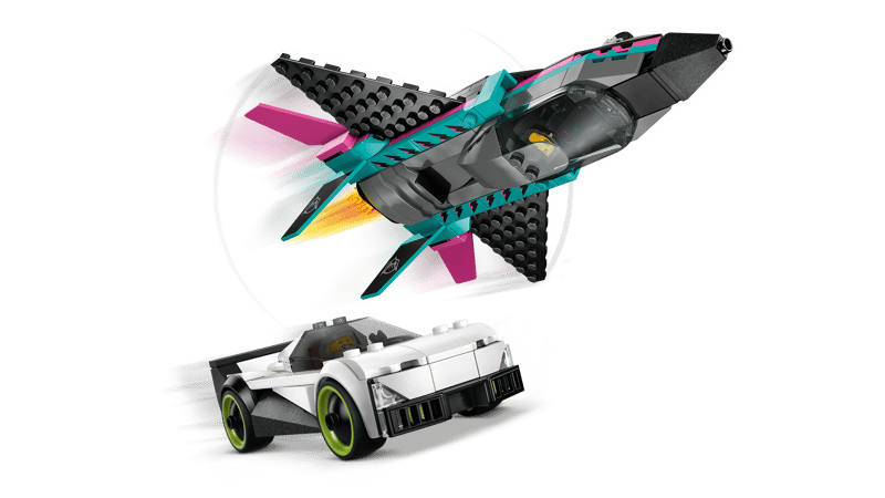 LEGO City Jet vs. Car (60489)