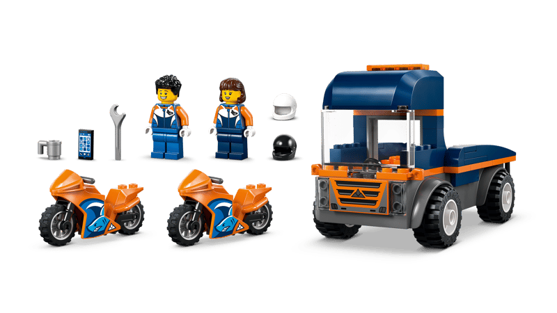 LEGO City Motorcycle Transporter (60491)