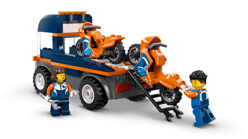 LEGO City Motorcycle Transporter (60491)