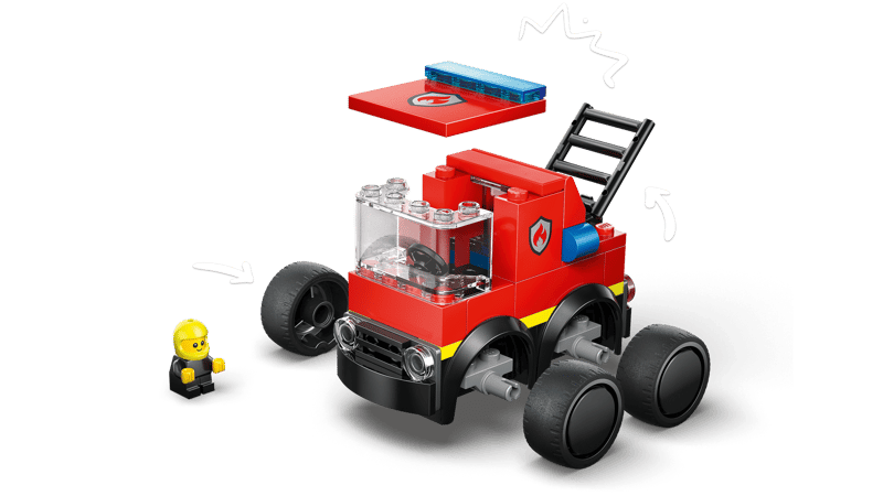 LEGO City Rides Fire Truck (60482)