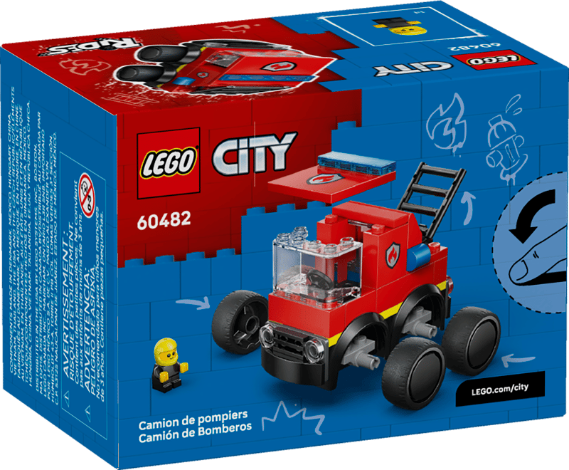 LEGO City Rides Fire Truck (60482)
