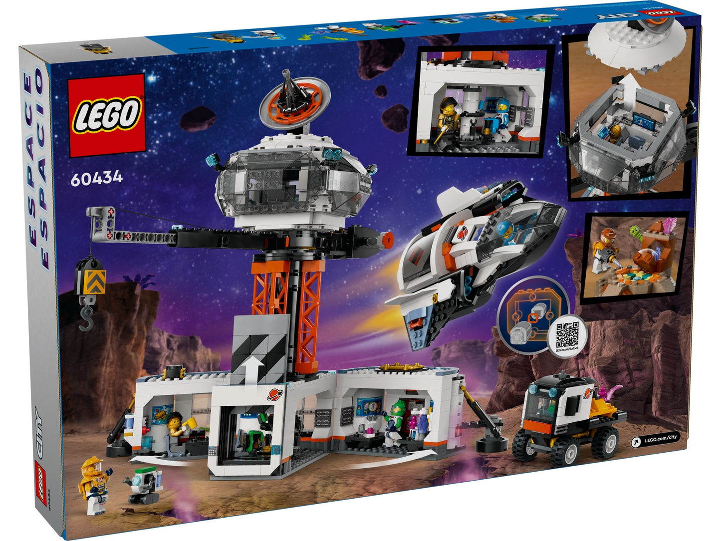 LEGO City Space Base and Rocket Launchpad (60434)