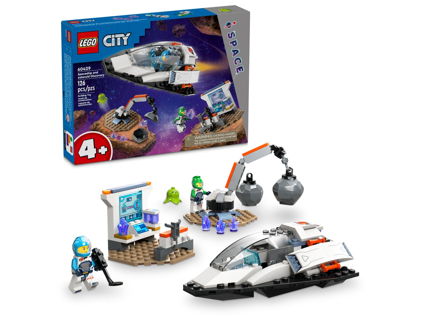 LEGO City Spaceship and Asteroid Exploration (60429)