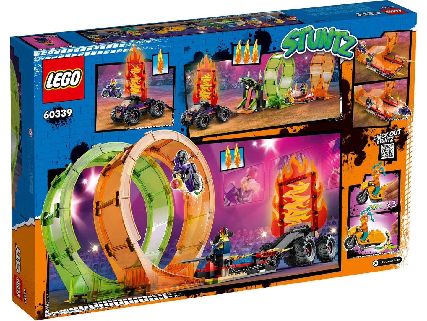 LEGO City Stuntz Double Loop Stunt Arena (60339)