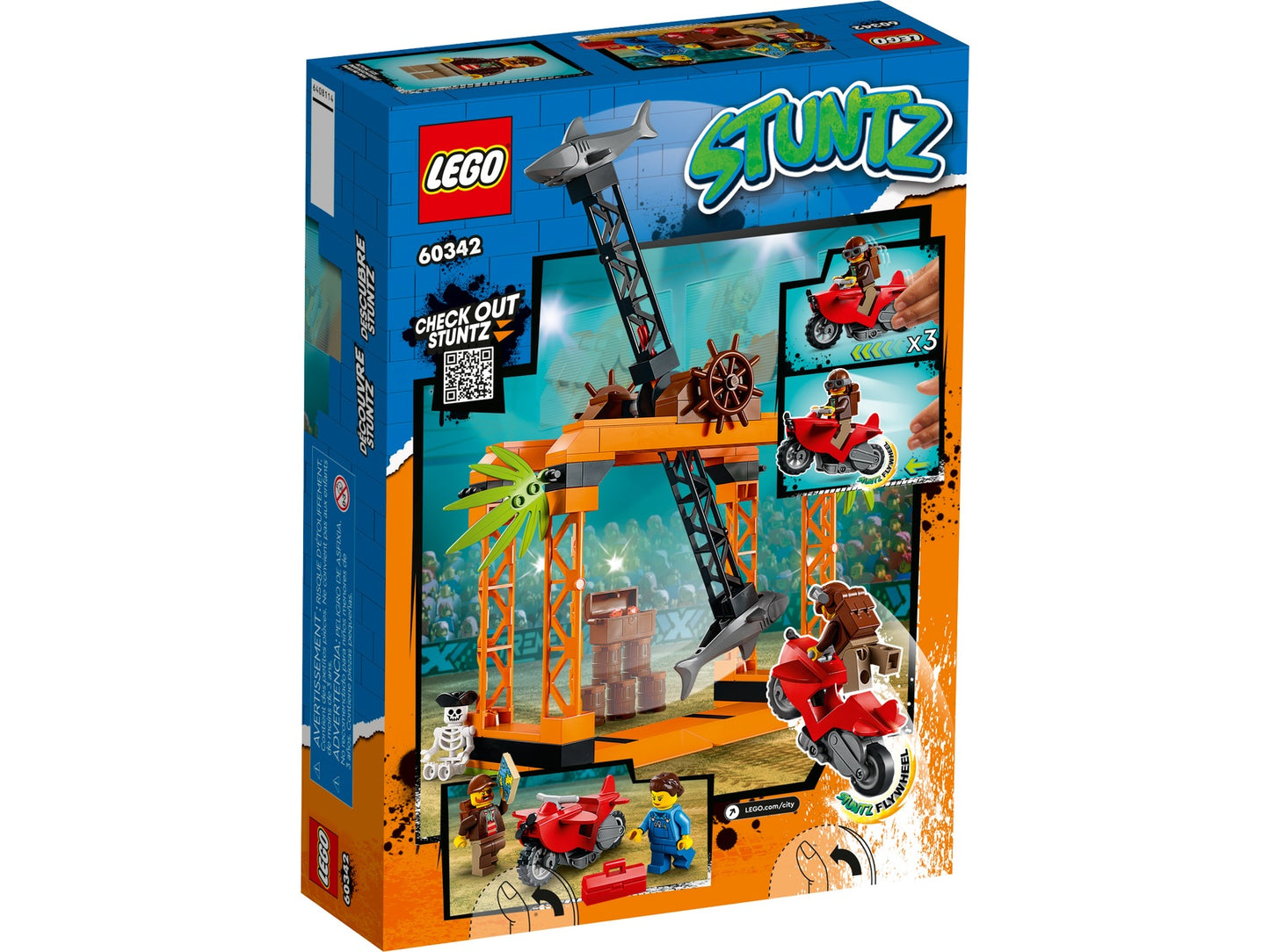 LEGO City Stuntz The Shark Attack Stunt Challenge (60342)