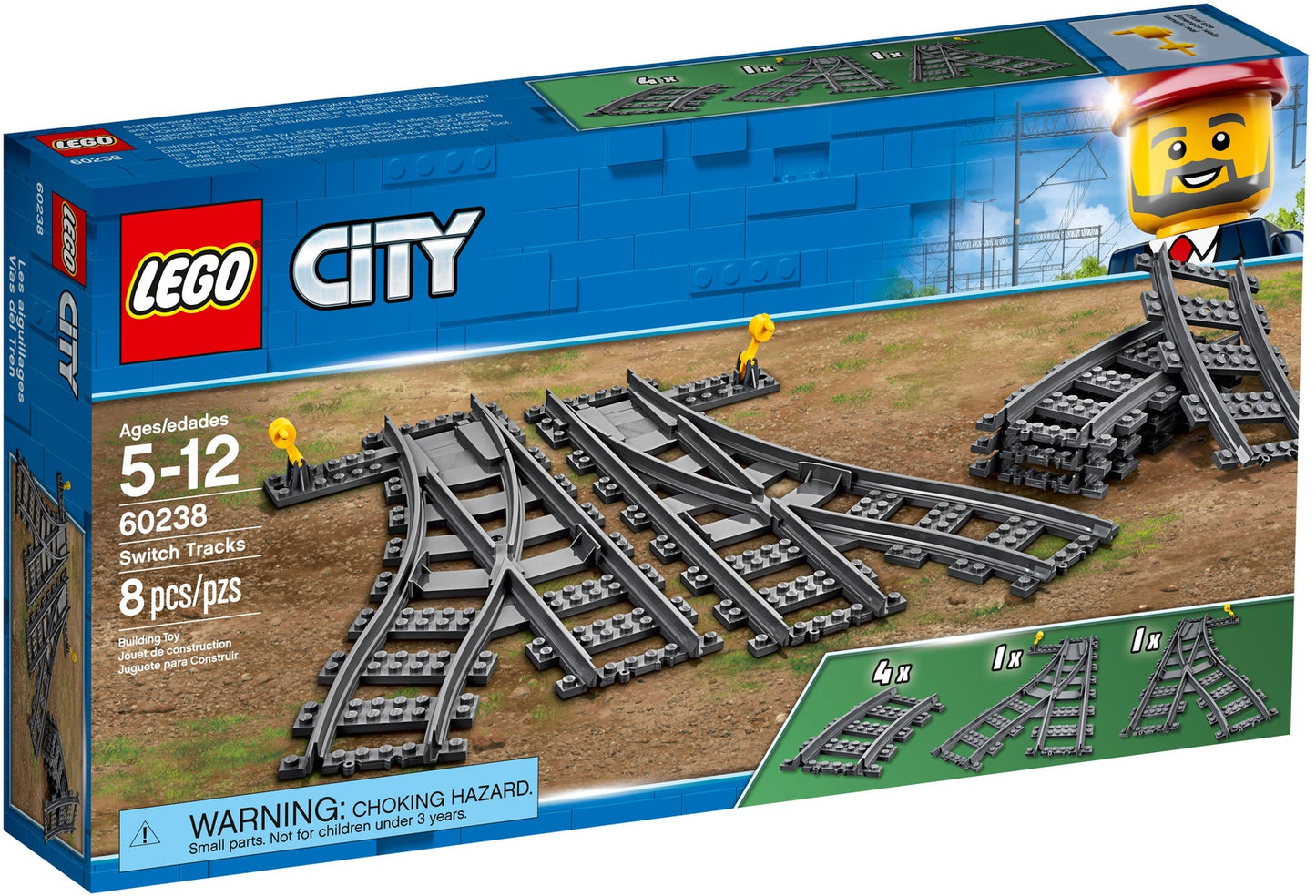 LEGO City Switch Tracks (60238)