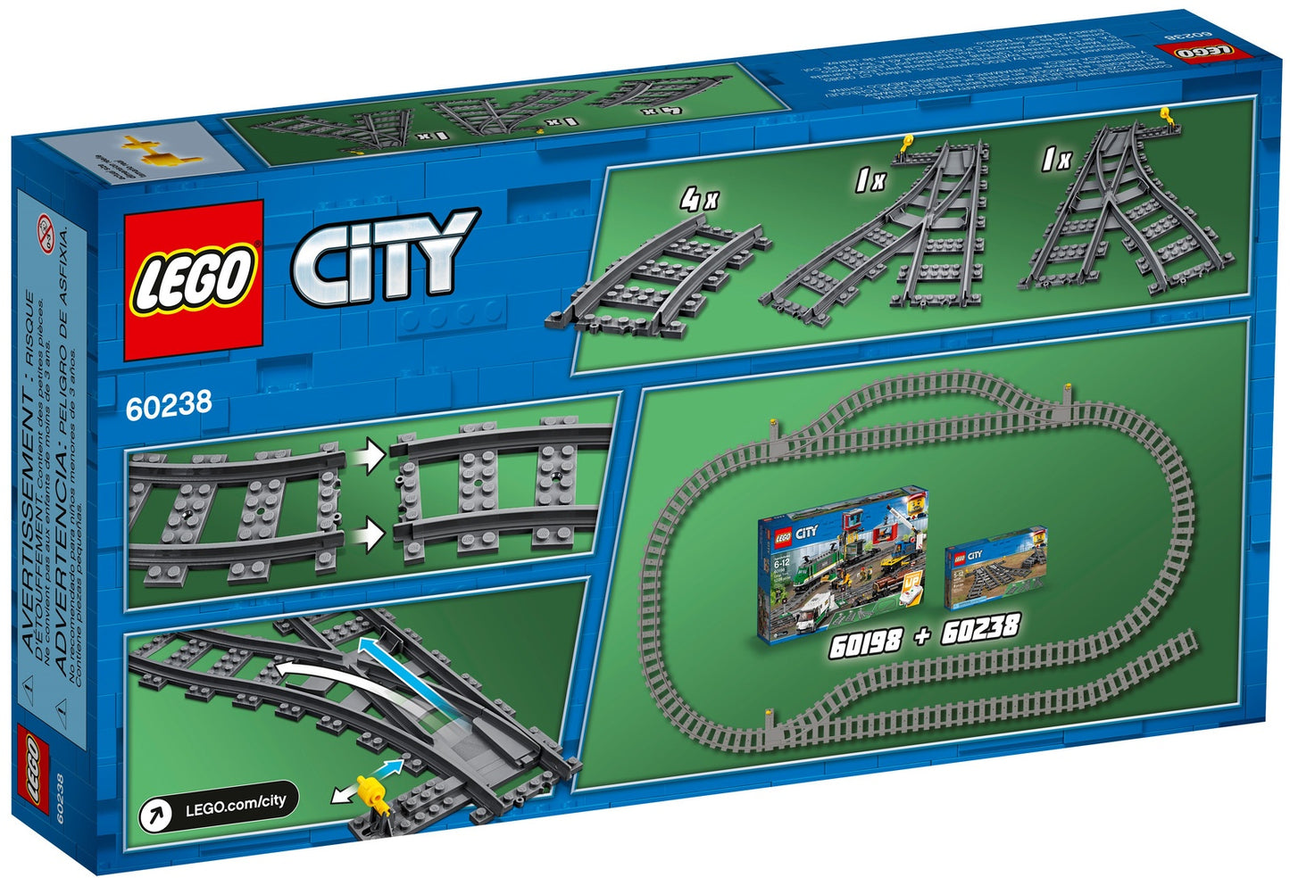 LEGO City Switch Tracks (60238)