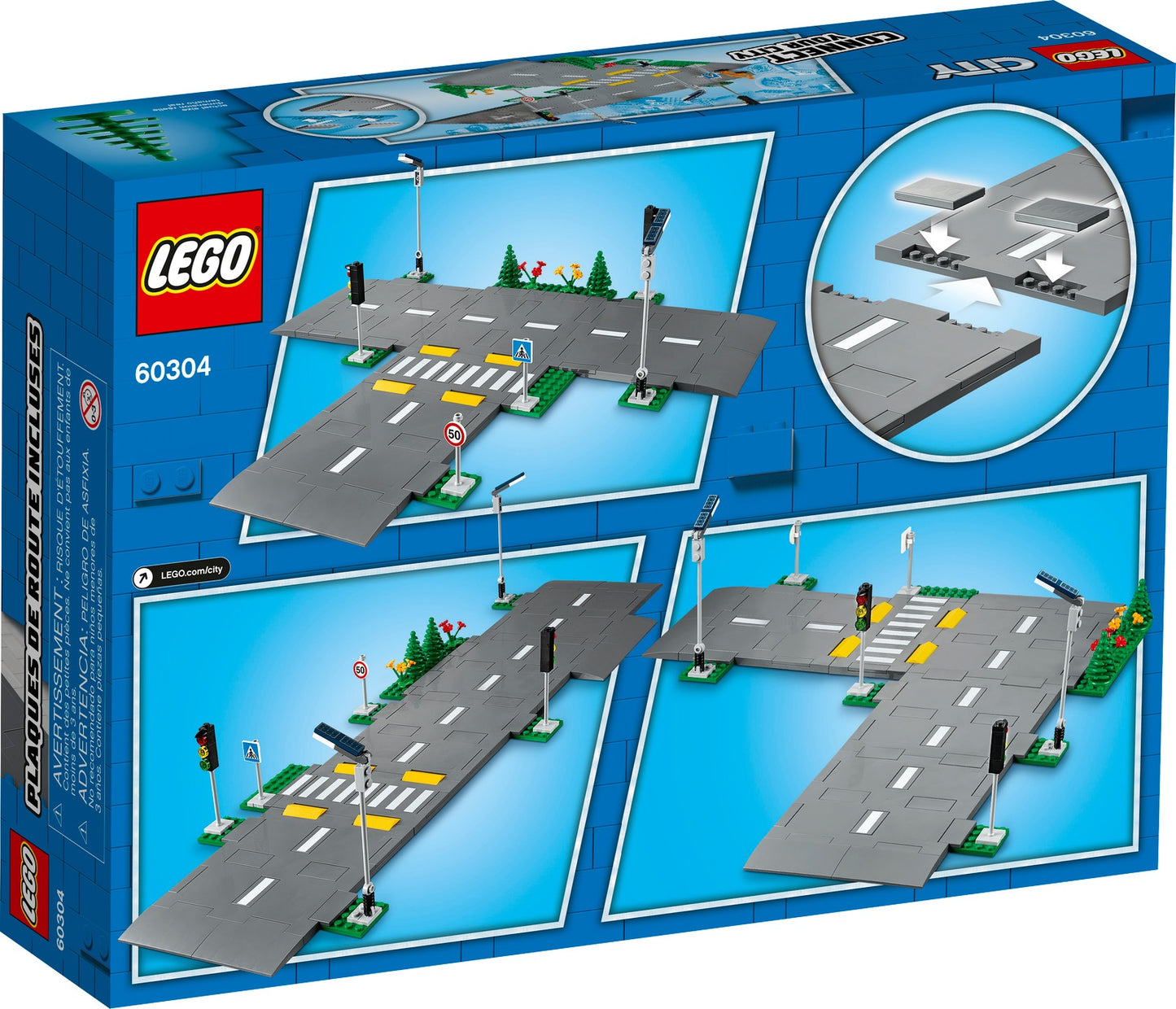 LEGO City Town Road Plates (60304)