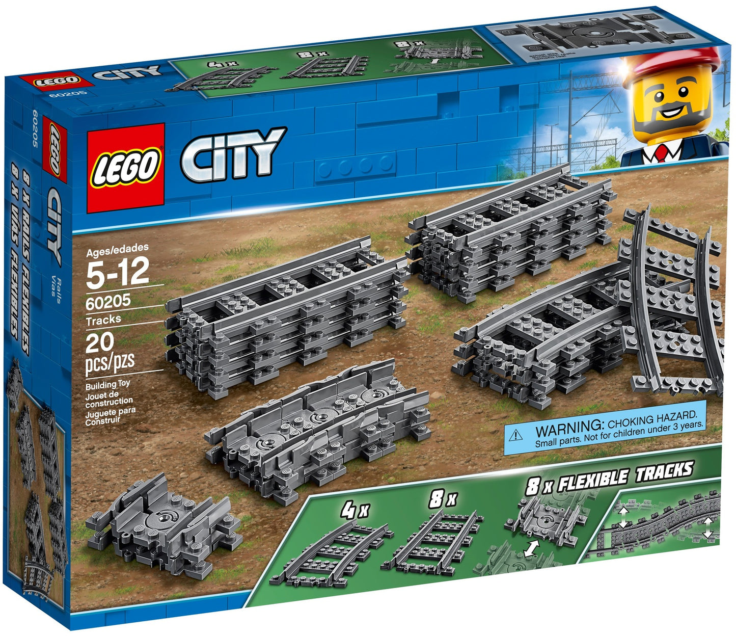 LEGO City Track Pack (60205)