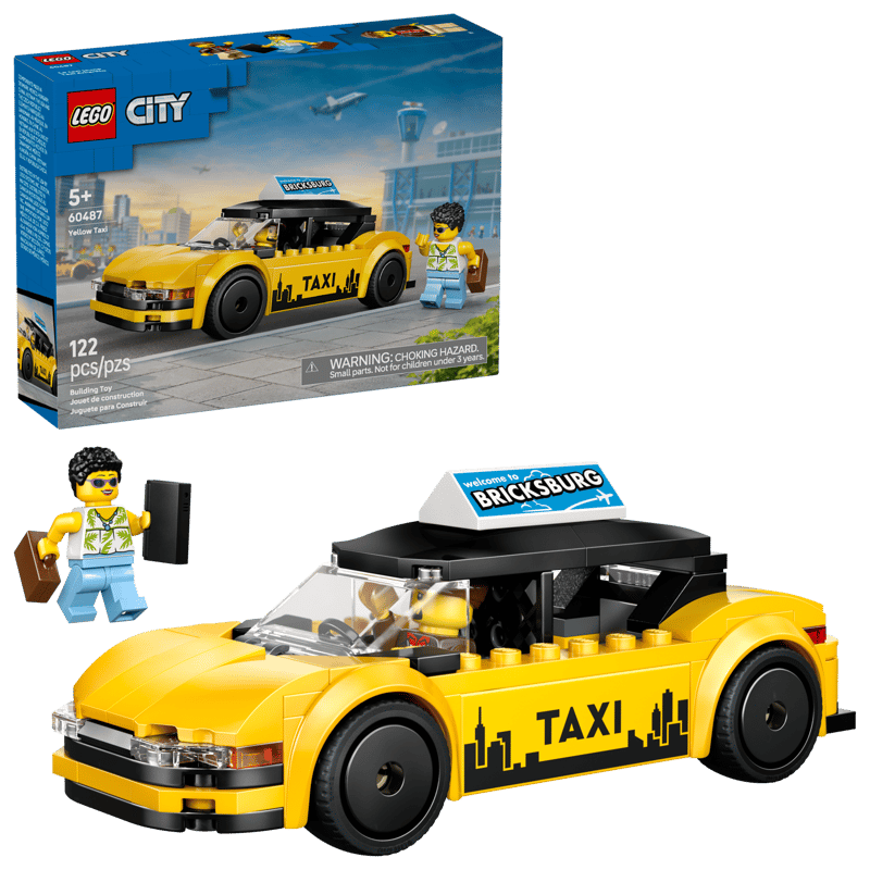LEGO City Yellow Taxi (60487)