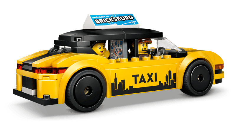 LEGO City Yellow Taxi (60487)