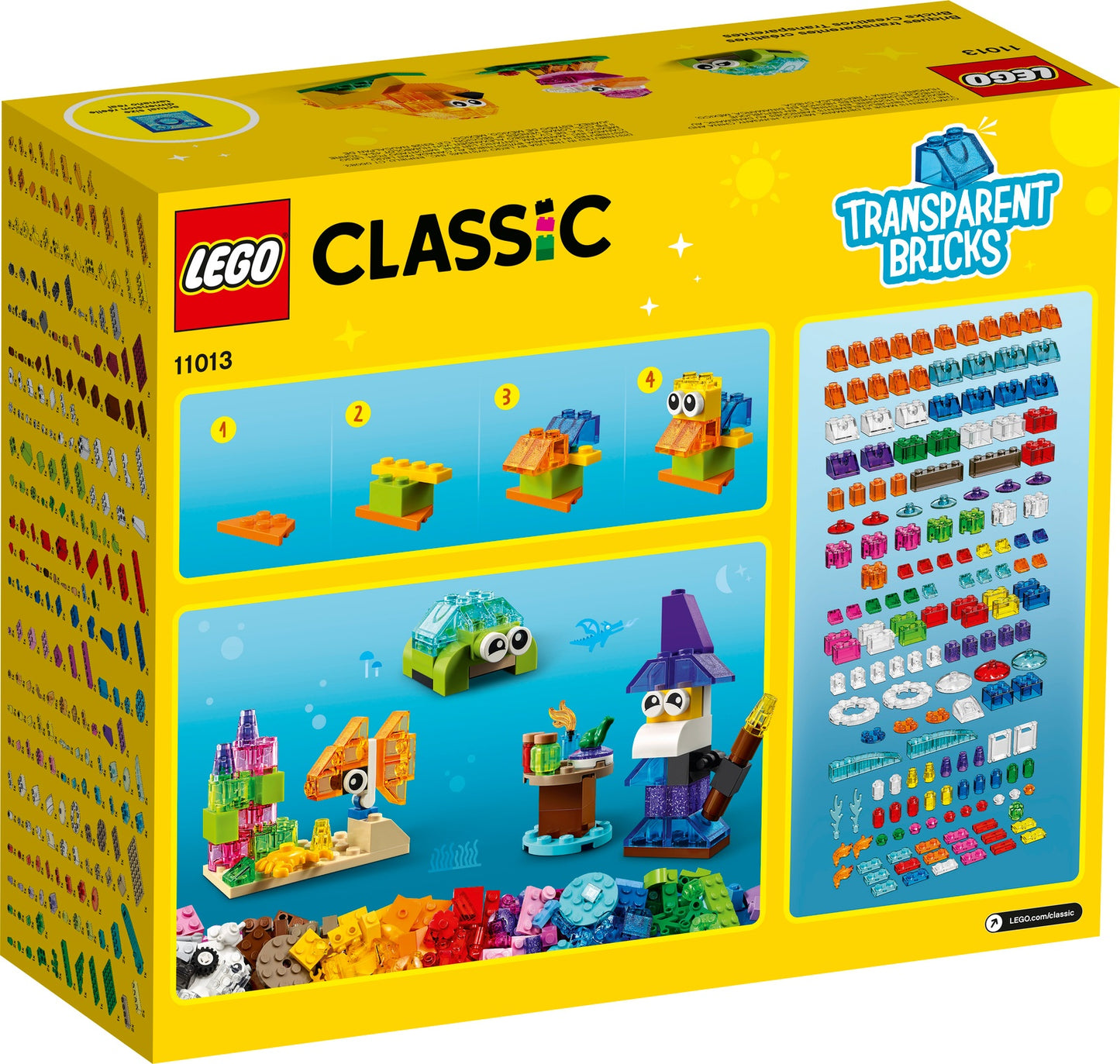 LEGO Classic Creative Transparent Bricks (11013)