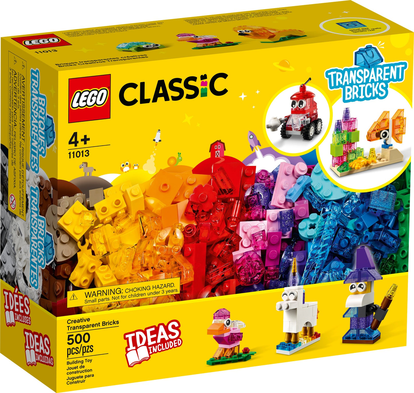 LEGO Classic Creative Transparent Bricks (11013)