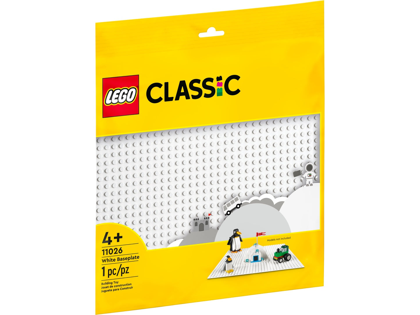 LEGO Classic White Baseplate (11026)