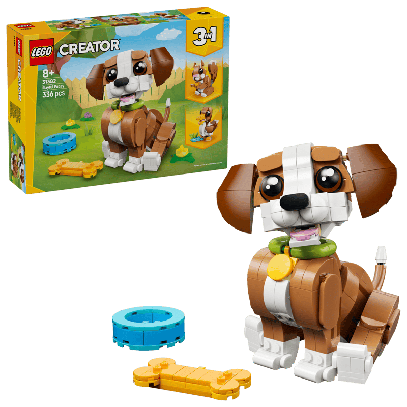 LEGO Creator Cute Animals: Playful Puppy Dog (31382)