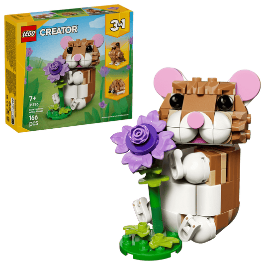 LEGO Creator Cute Hamster with a Flower (31376)