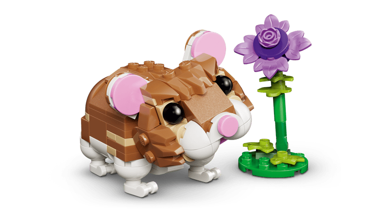 LEGO Creator Cute Hamster with a Flower (31376)