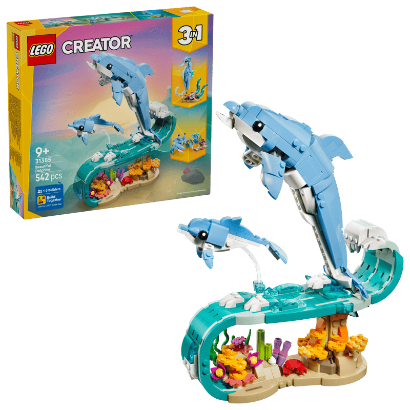 LEGO Creator Sea Animals: Beautiful Dolphins (31385)