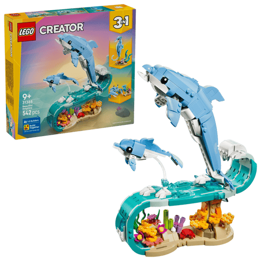 LEGO Creator Sea Animals: Beautiful Dolphins (31385)