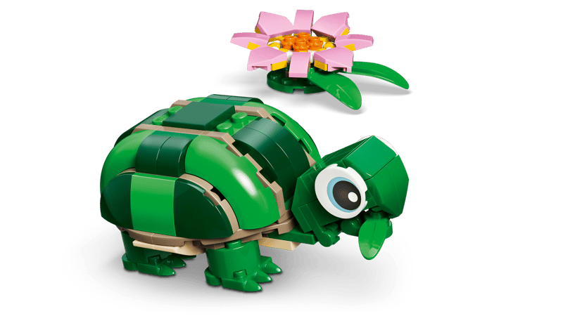 LEGO Creator Turtle with a Water Lily Flower (31377)