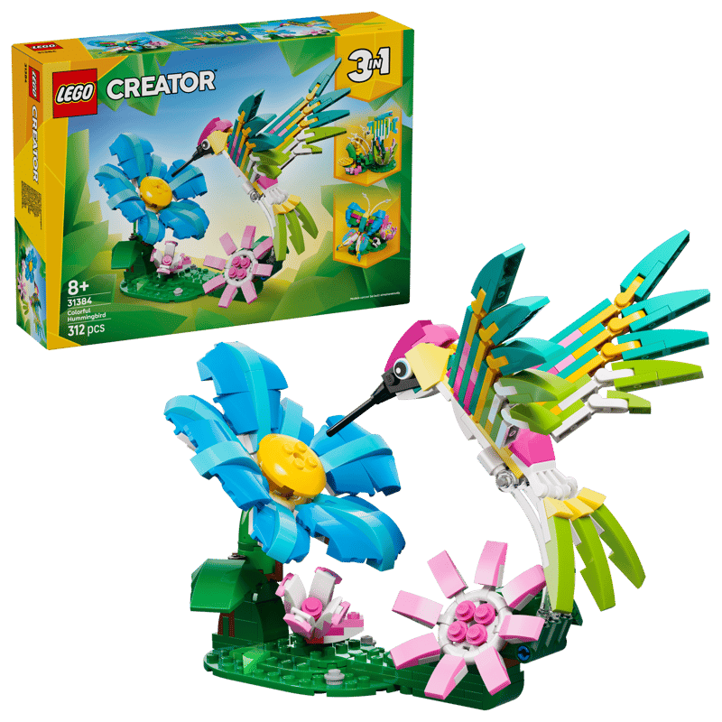 LEGO Creator Wild Animals: Colorful Hummingbird (31384)