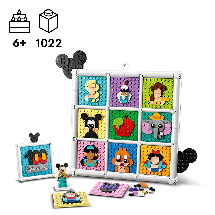 LEGO Disney 100 Years of Disney Animation Icons (43221)