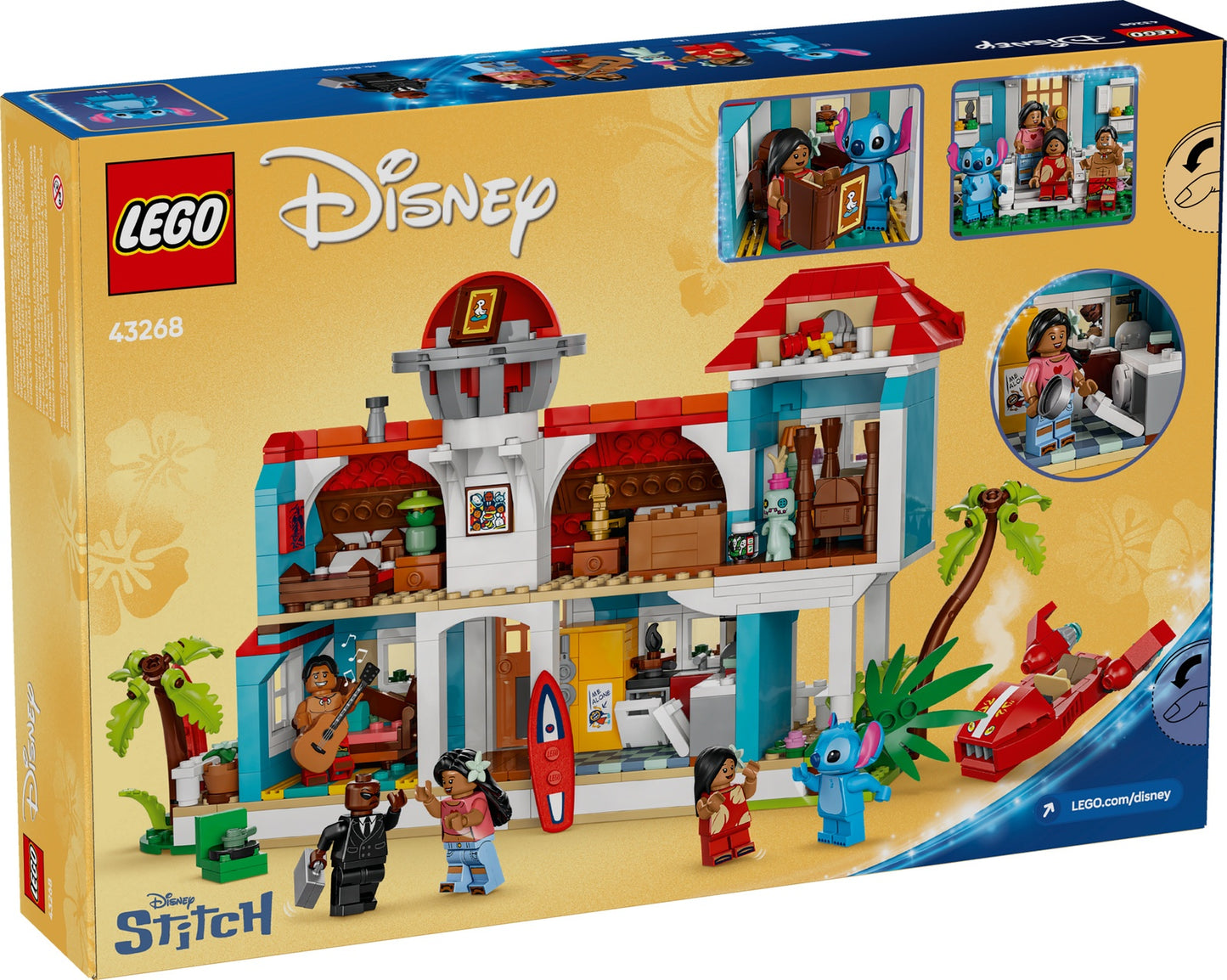 LEGO Disney Lilo and Stitch Beach House (43268)