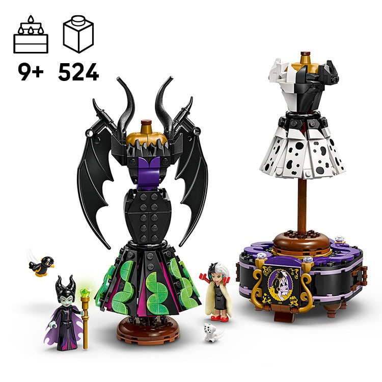 LEGO Disney Maleficent's and Cruella De Vil's Dresses (43262)
