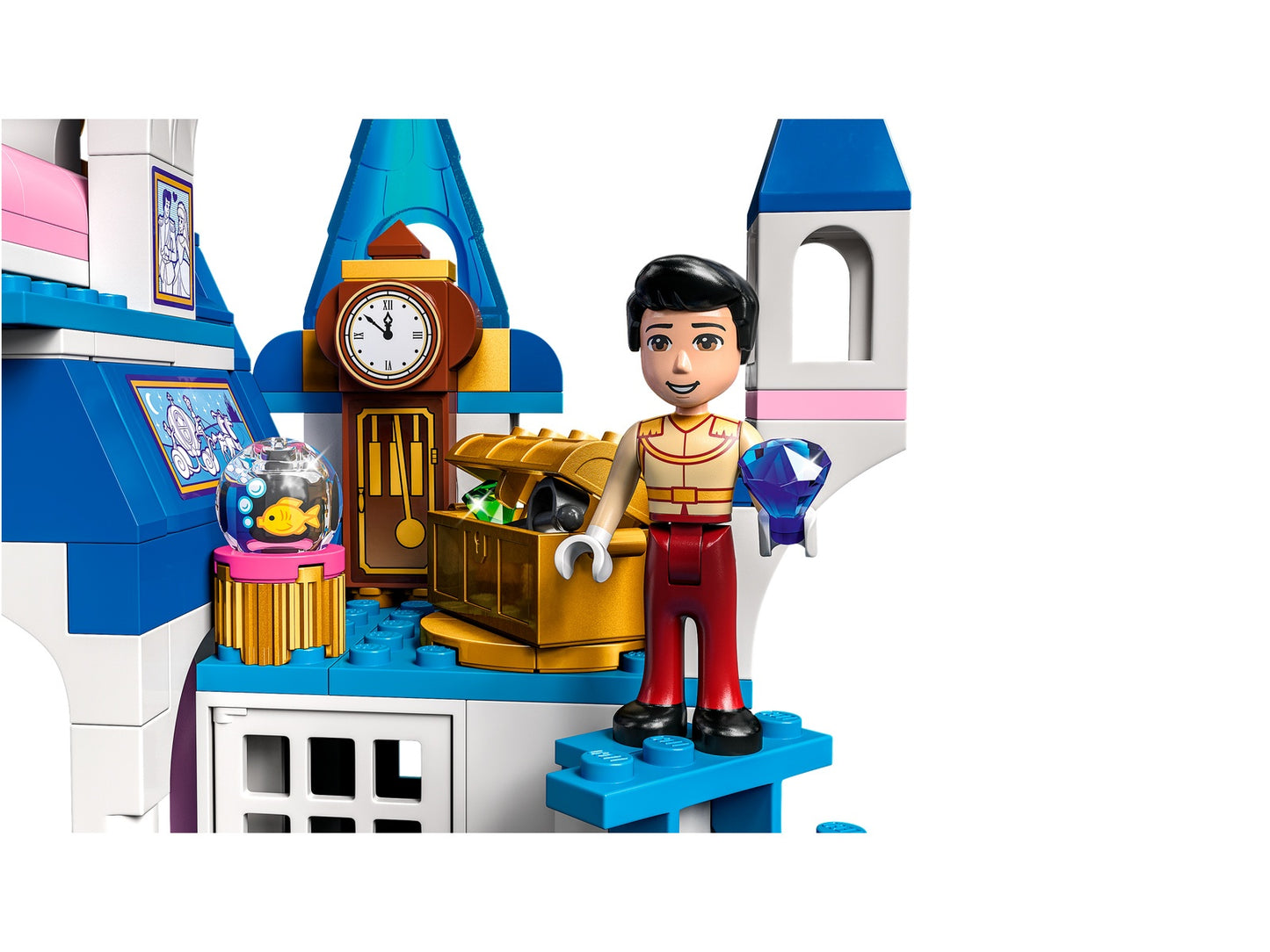 LEGO Disney Princess Cinderella and Prince Charming's Castle (43206)