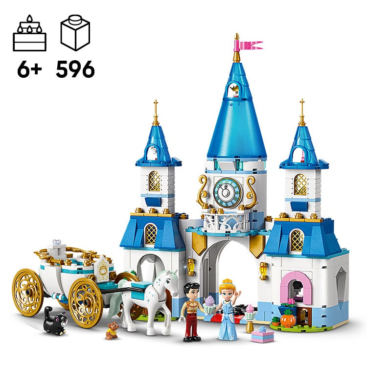 LEGO Disney Princess Cinderella's Castle and Horse Carriage (43275)
